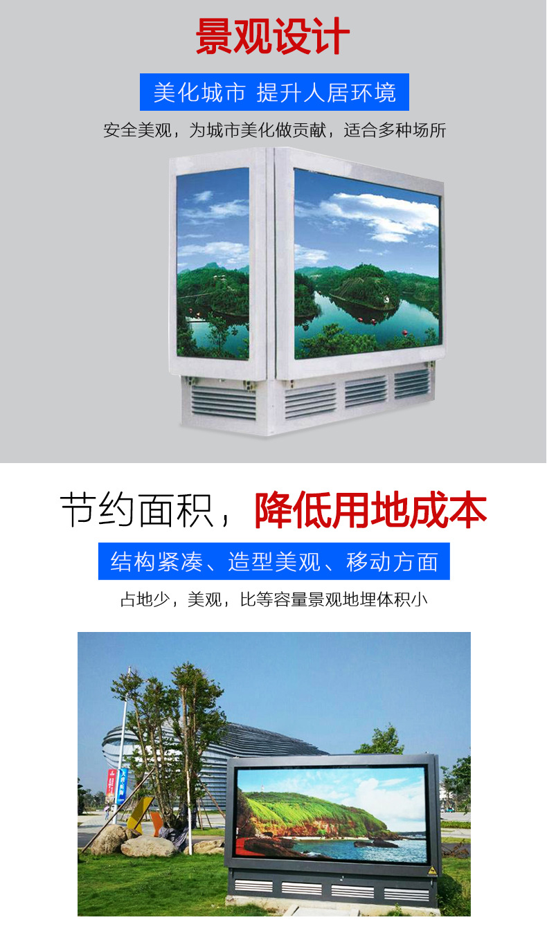 箱式變壓器1000kva 地埋式箱變 戶外景觀變電站 成套定制-創(chuàng)聯(lián)匯通示例圖4